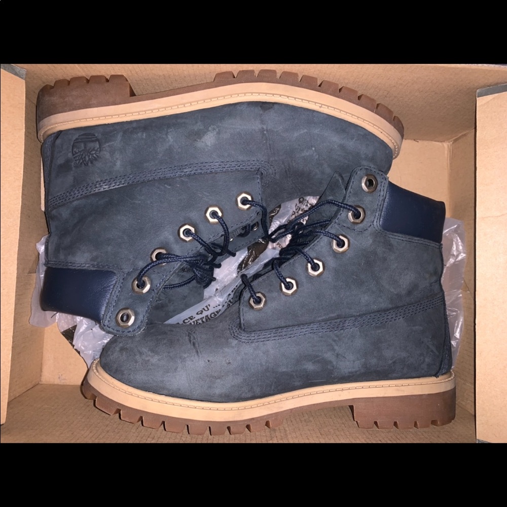 Timberlands navy